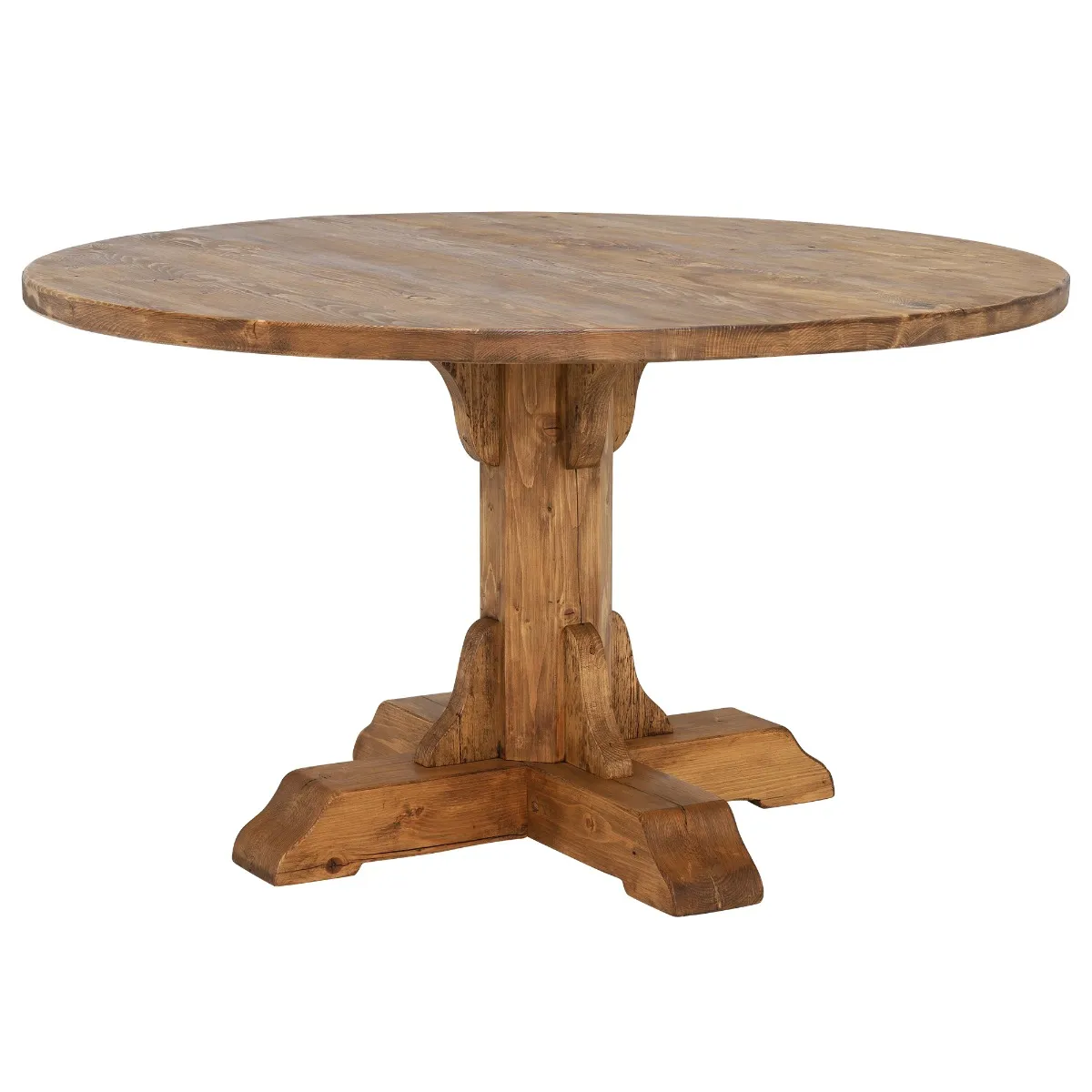 Covington Reclaimed Wood Round Dining Table