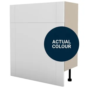 Duarti By Calypso Highwood 700mm Floor Reaching Full Depth Toilet Unit - Midnight Blue