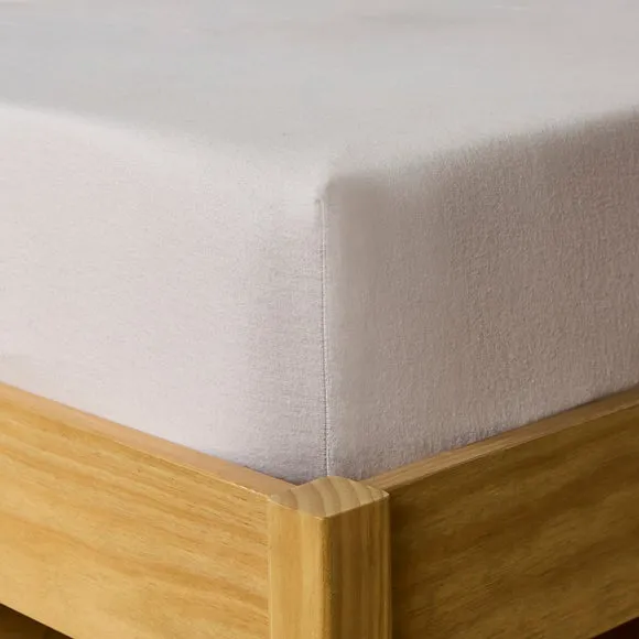 Simply Brushed Cotton 28cm Fitted Sheet 2