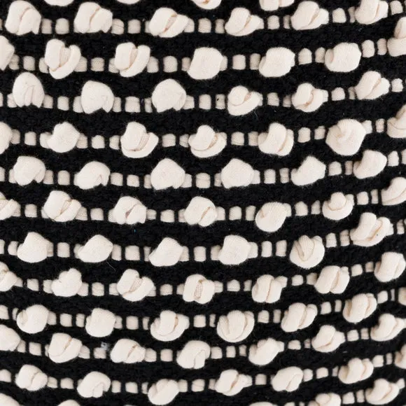 Jersey Bobble Round Pouffe 2