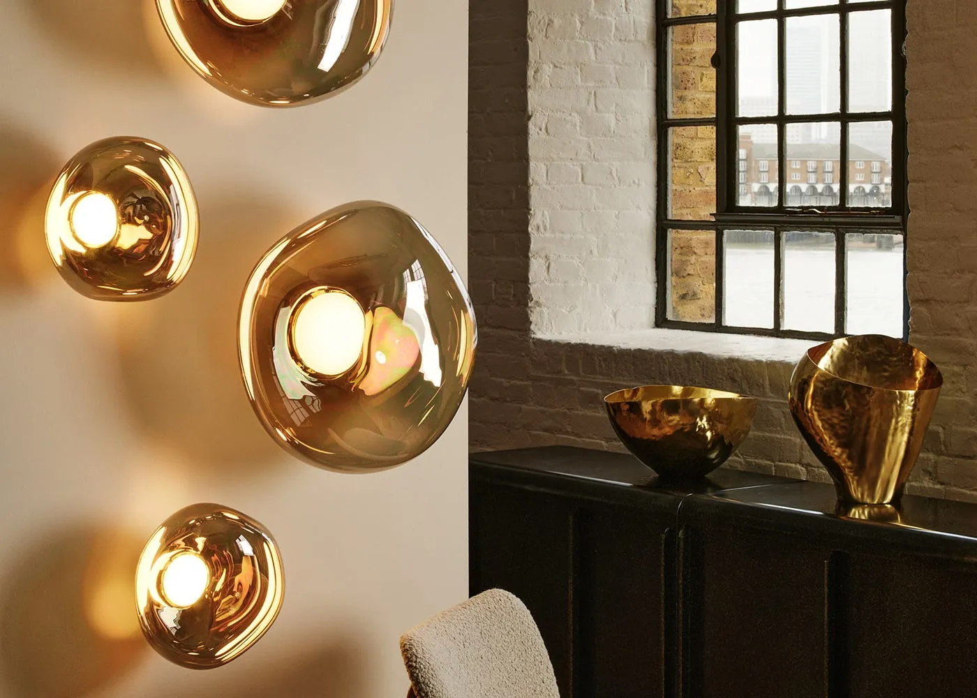 Tom Dixon Melt Mini Surface LED Chrome 4