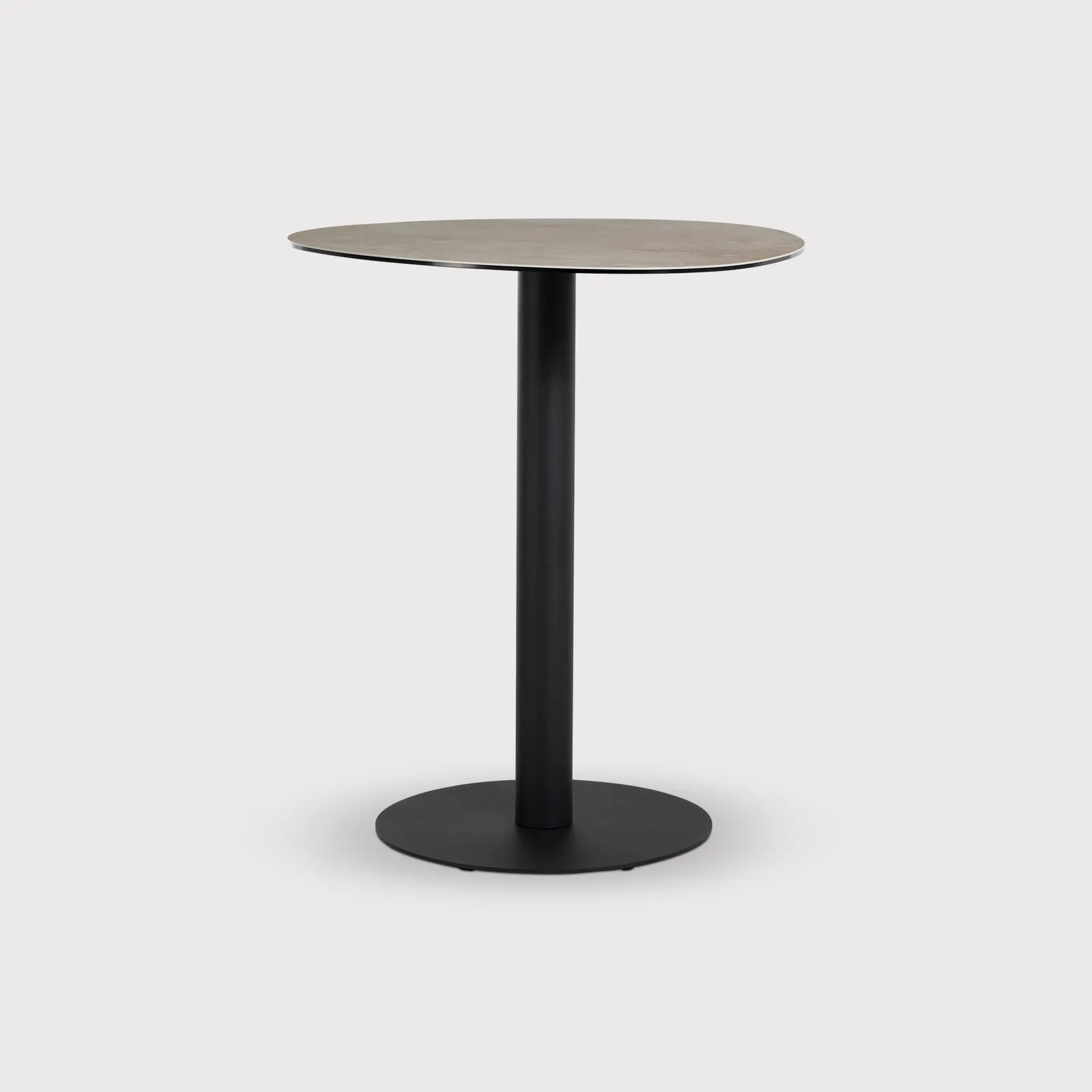 Umea Bar Table, Round, Grey Ceramic | Barker & Stonehouse