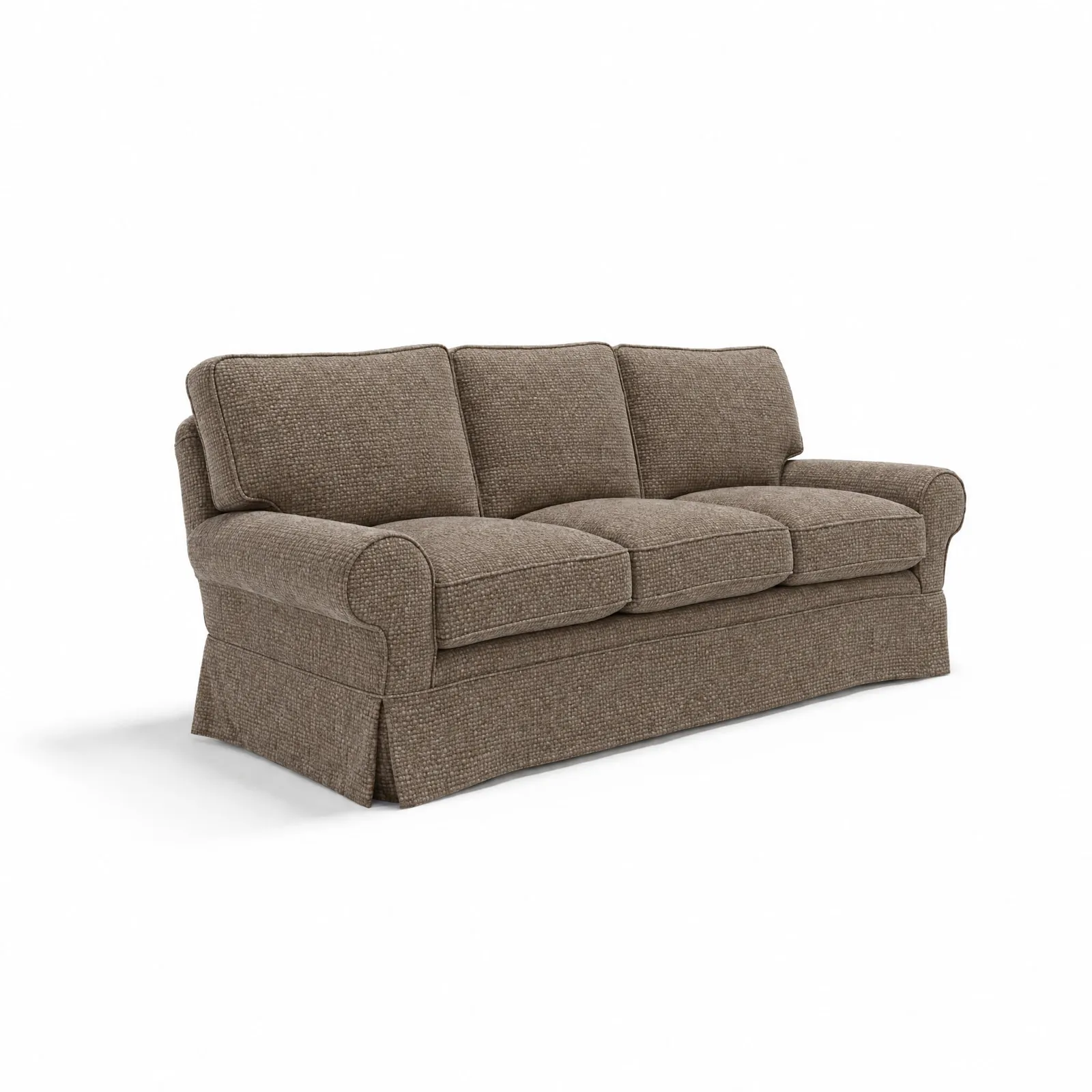 Rosmore Sofa 223X93X94Cm, Brown Fabric | Barker & Stonehouse 2
