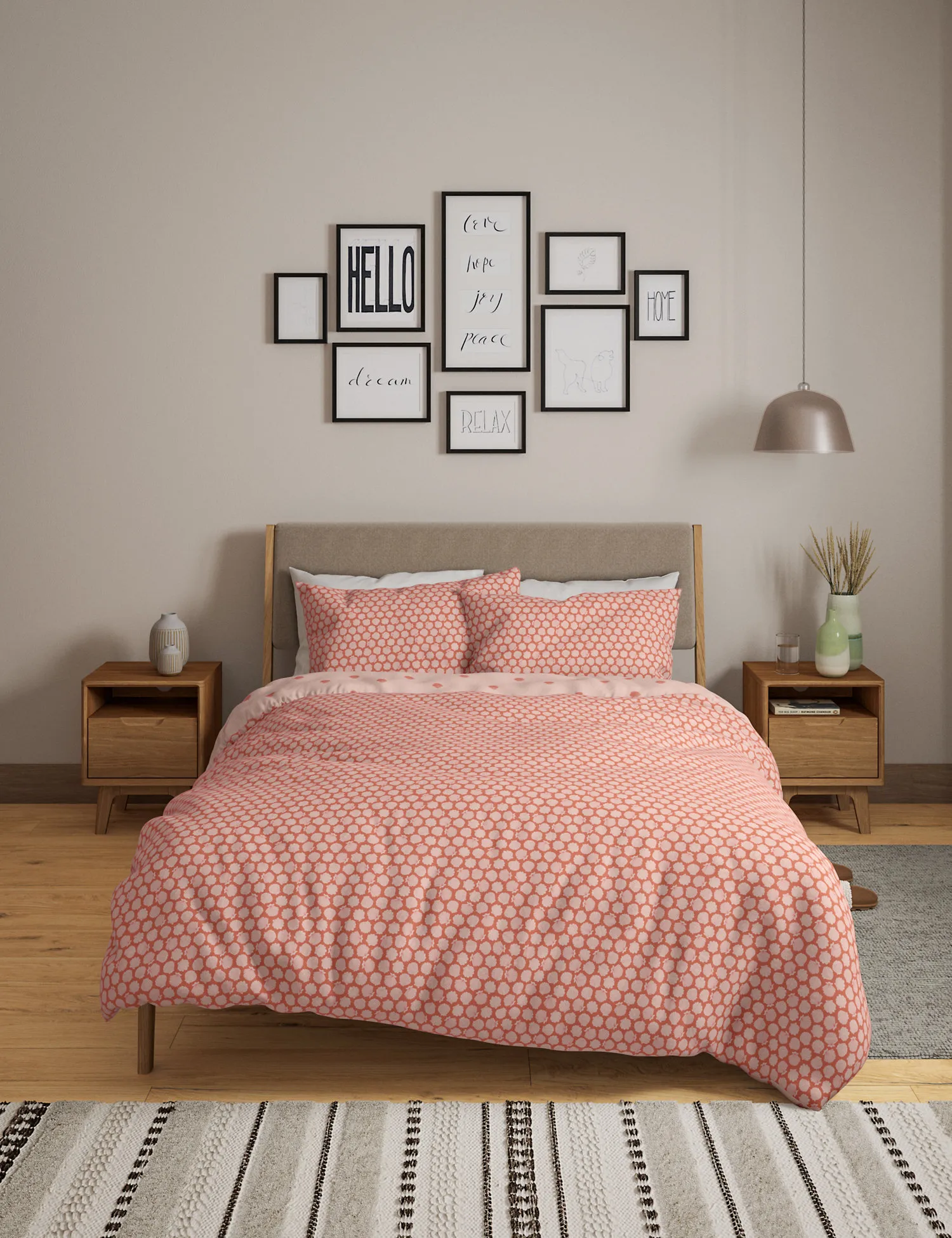 M&S Cotton Mix Shell Bedding Set