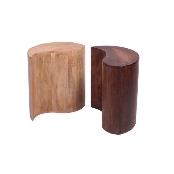Indus Valley Yin Yang Side Table 6