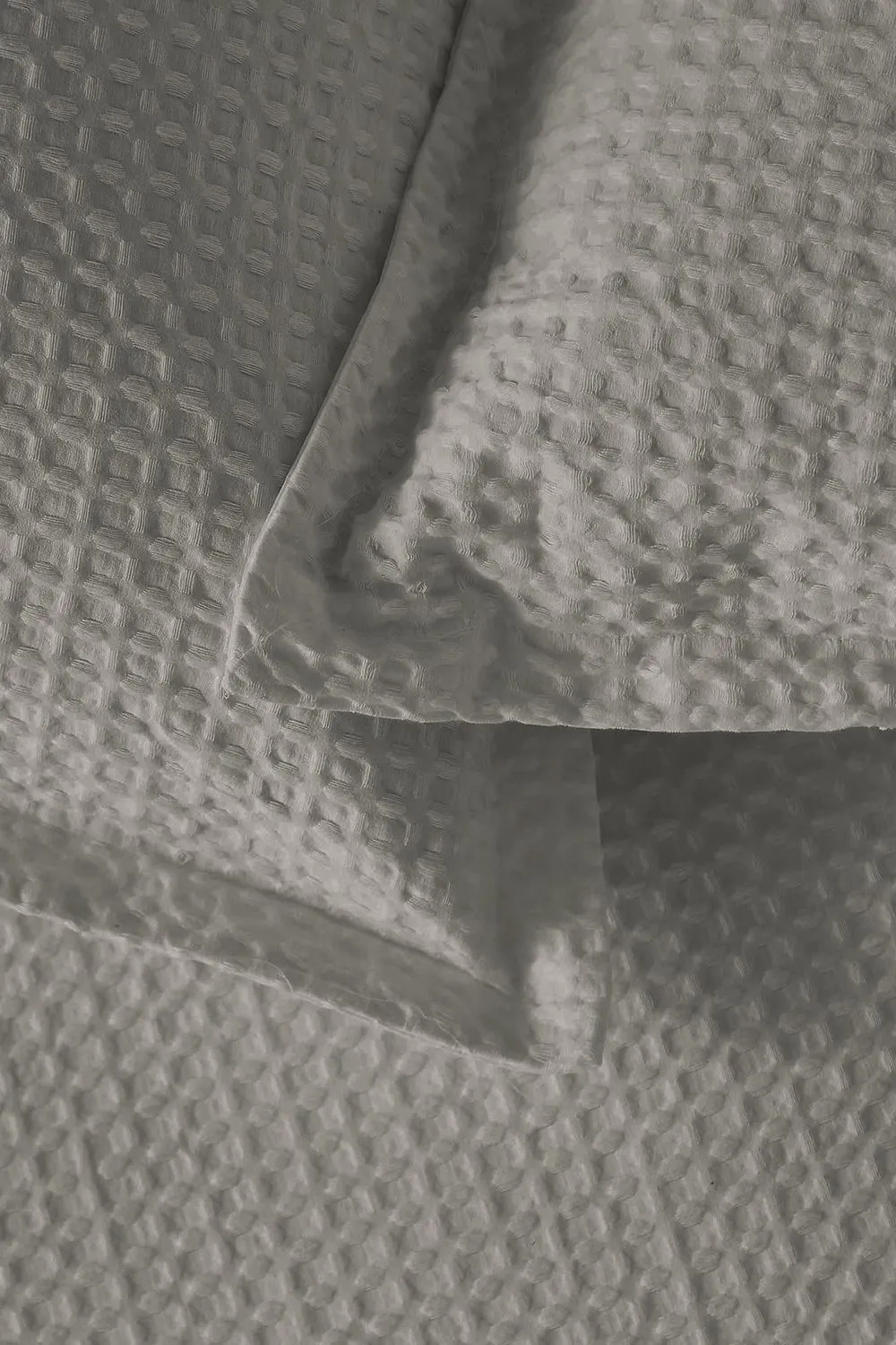 Murmur 'Lida' Square Cotton Pillowcase Pairs in Grey 4