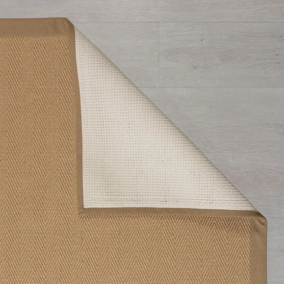 Herringbone Jute Border Rug 3