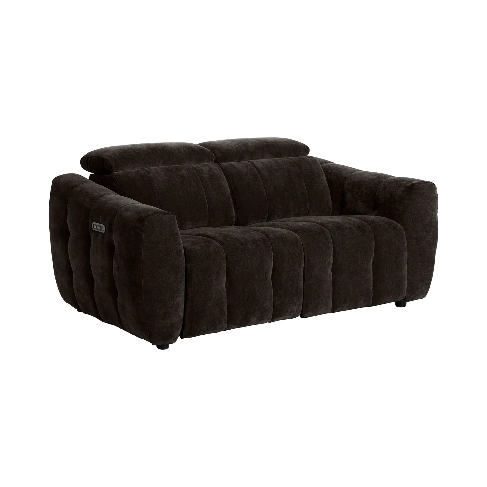 Montgomery 2 Power Seater & Headrest, Brown Fabric | Barker & Stonehouse 2