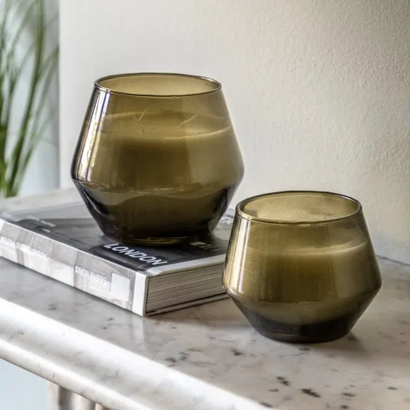 Set of 2 Lime Basil and Manderin Multi Wick Candles