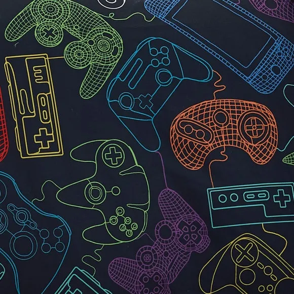 Catherine Lansfield Power Up Gamer Duvet Cover & Pillowcase Set 2