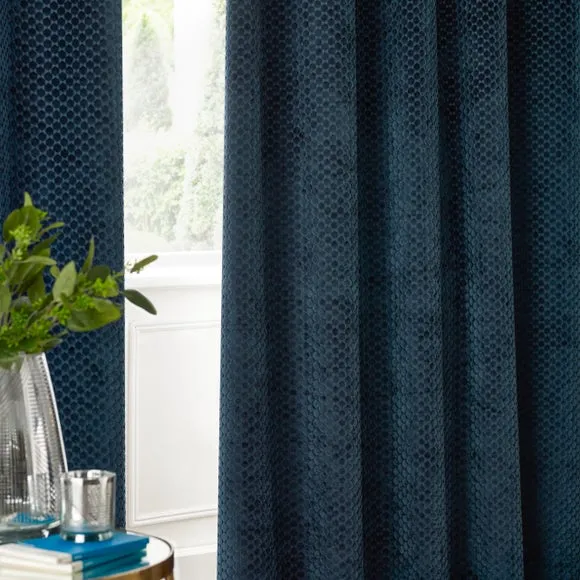 Paoletti Neptune Eyelet Curtains 4