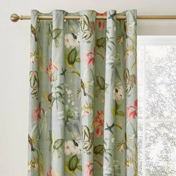 Fresh Botanical Eyelet Curtains 1