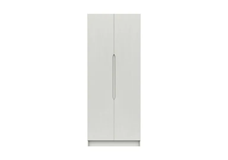 St Pancras 2 Door Tall Wardrobe - White