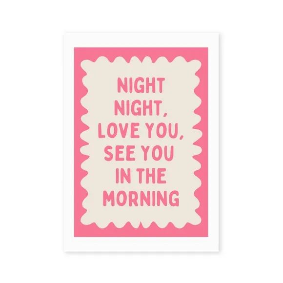 East End Prints Night Night Watermelon Print 2