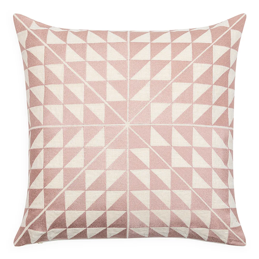 Geocentric Cushion Pink 50cm x 50cm