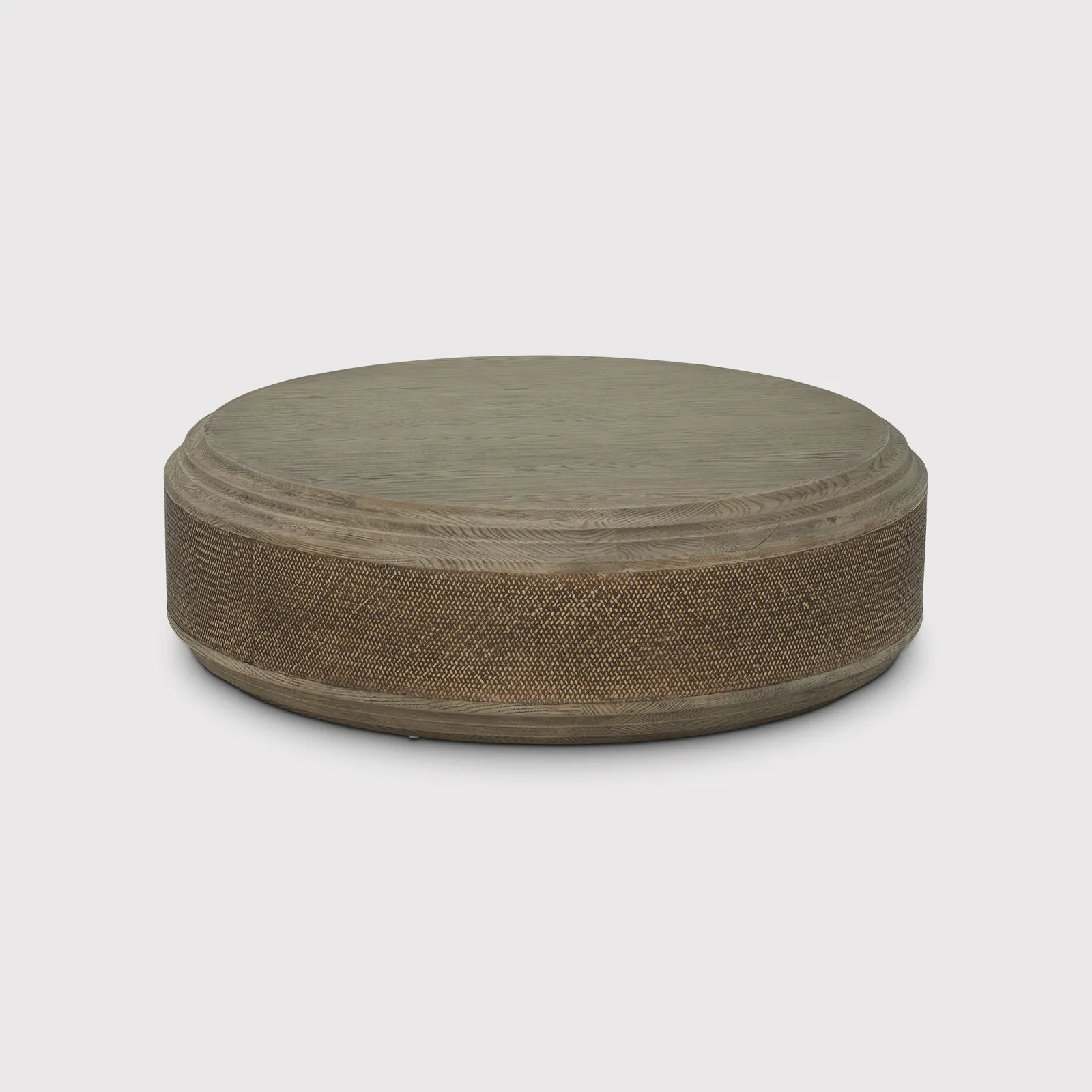 Dionne Round Coffee Table, Round, Brown | Barker & Stonehouse
