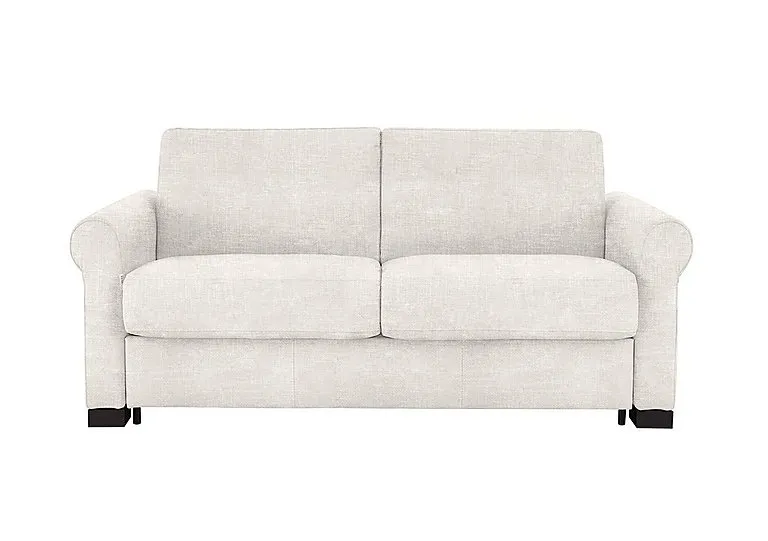 Alcova 2 Seater Fabric Sofa Bed with Scroll Arms