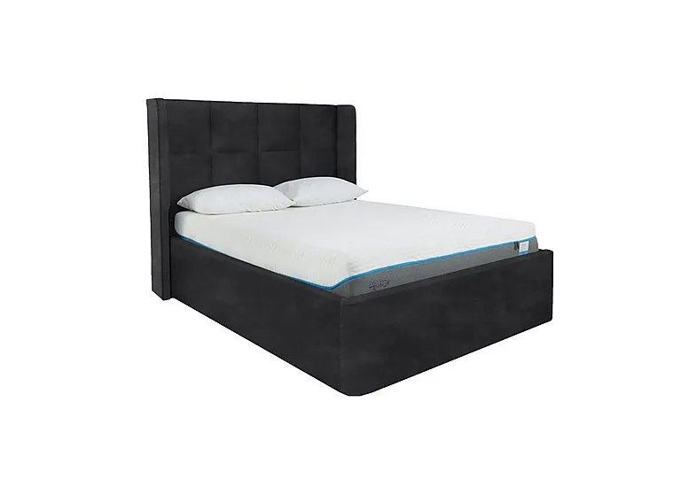 Shiva Bed Frame - King Size - Savannah Coal