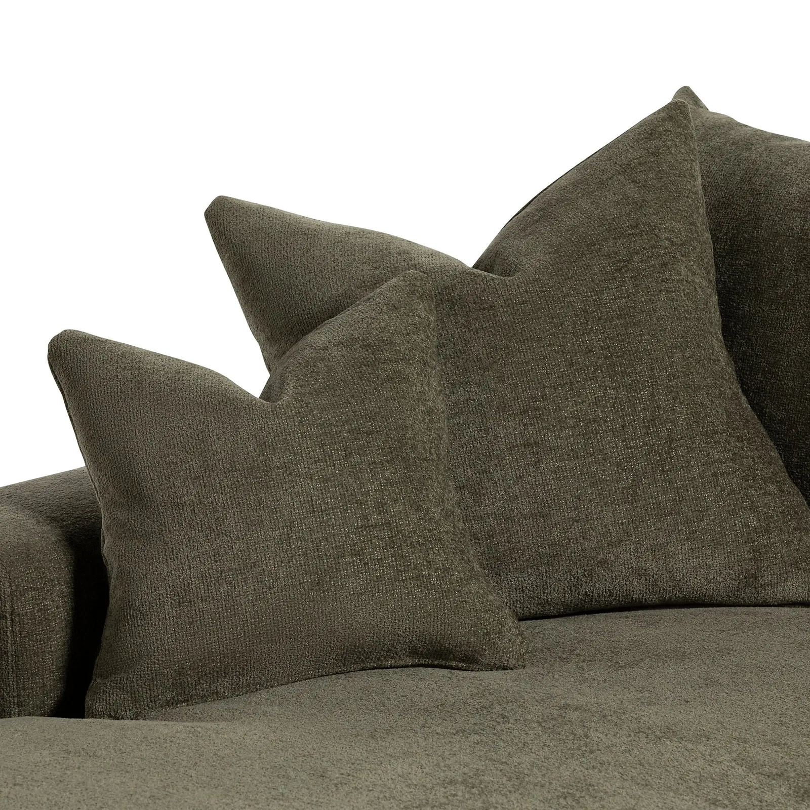 Alaska Chaise With 1 Arm Left, Green Velvet | Barker & Stonehouse 5