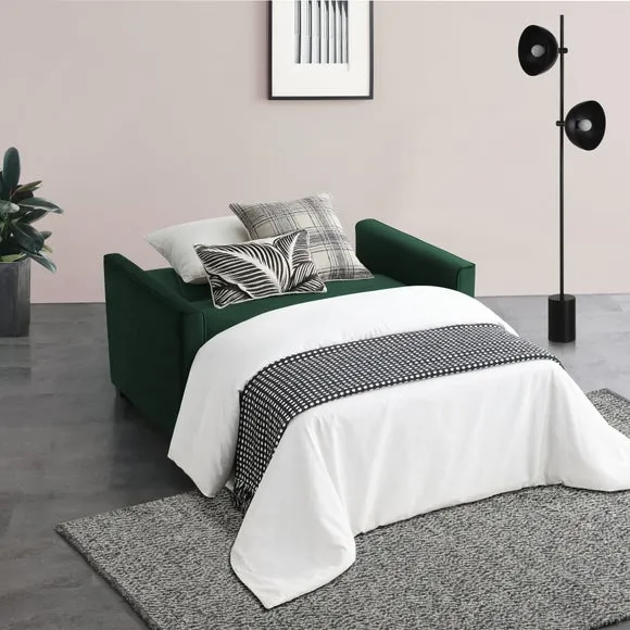 Serena Velvet 2 Seater Sofa Bed 2