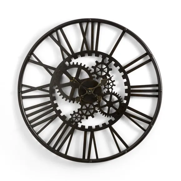 Cogs Indoor Outdoor Wall Clock 5