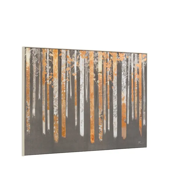 Cedar and Sage Gilded Quiet Framed Canvas 3