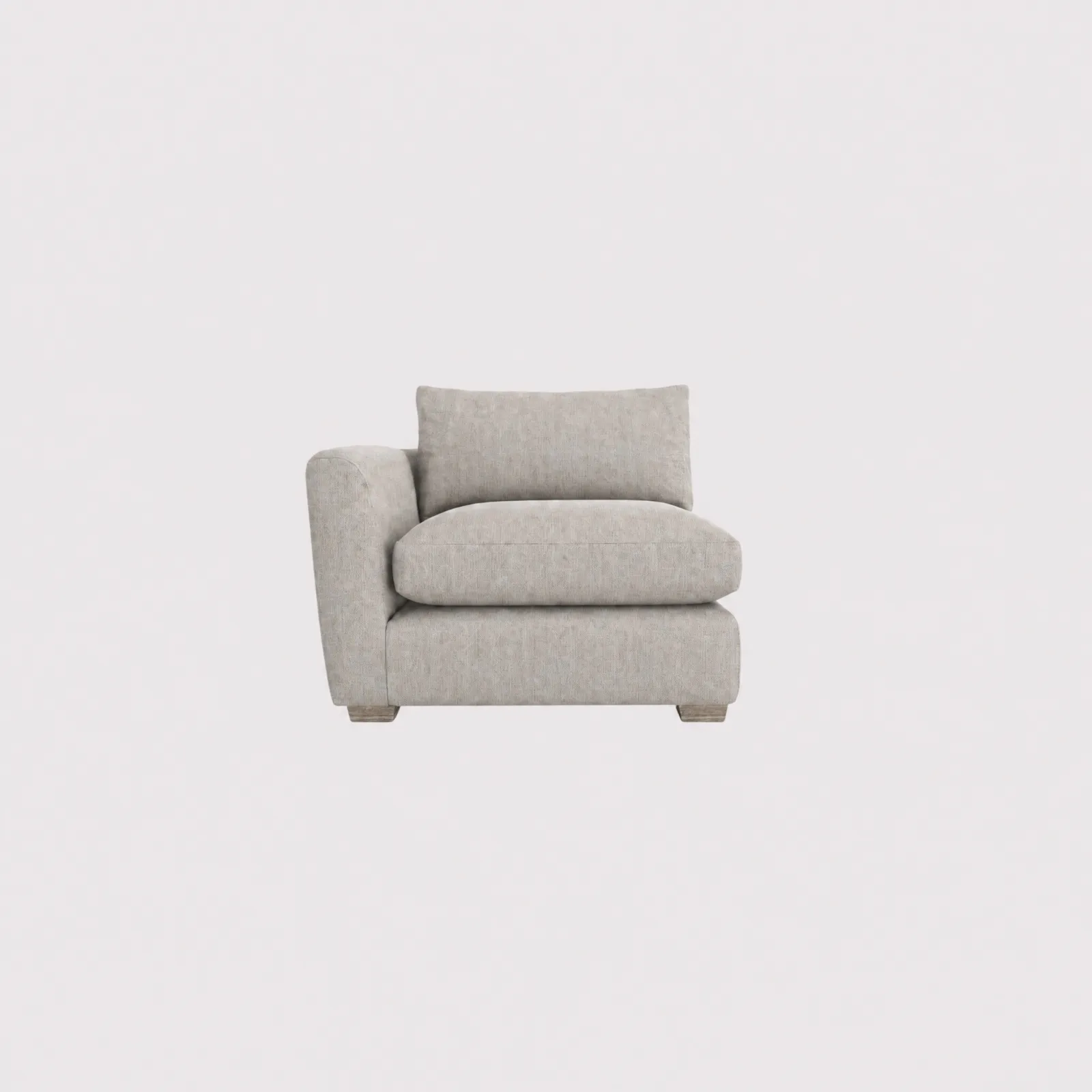 Floyd 1 Arm 1 Seater Left, Grey | Barker & Stonehouse