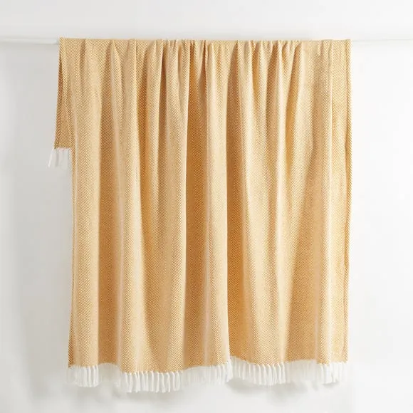 Jenson Herringbone Throw Blanket 2