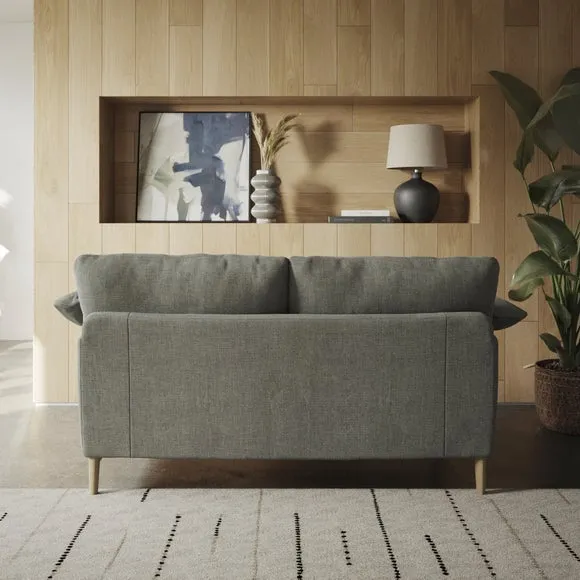 Hector Tonal Plush Chenille 2 Seater Sofa 4