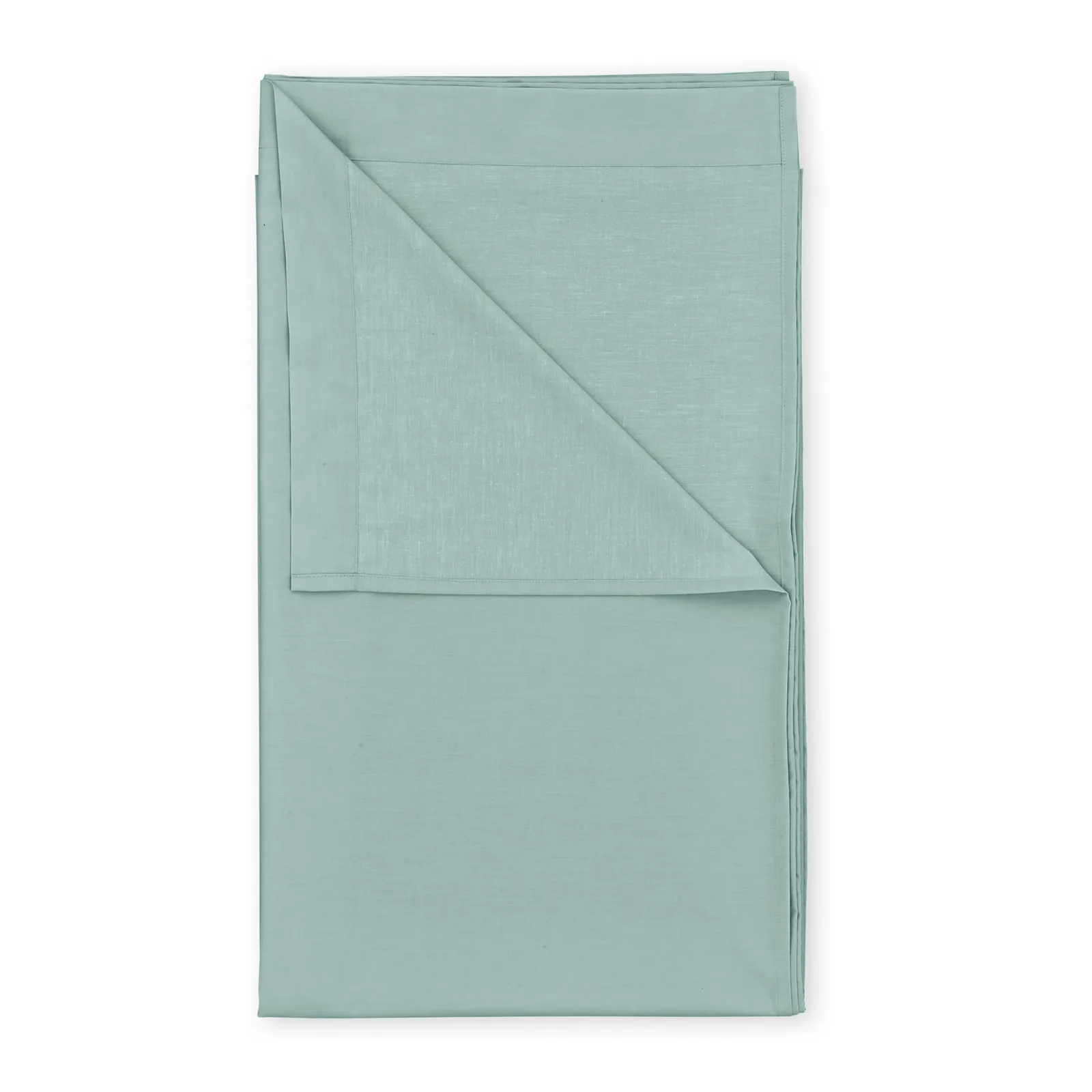 Pure Cotton Flat Sheet Seafoam