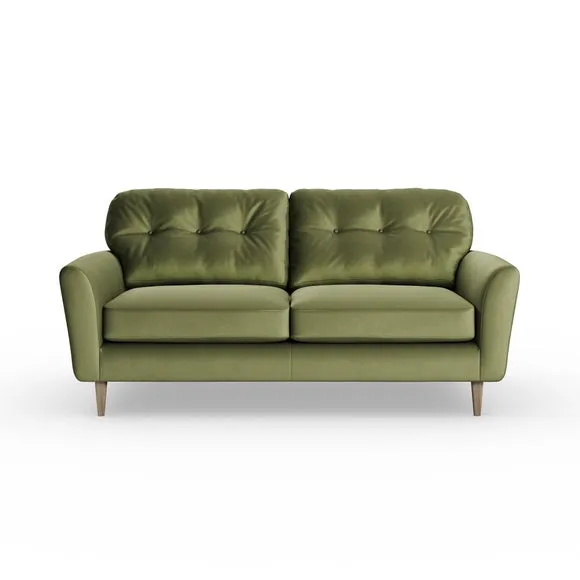 Sven Opulent Velvet 3 Seater Sofa 6