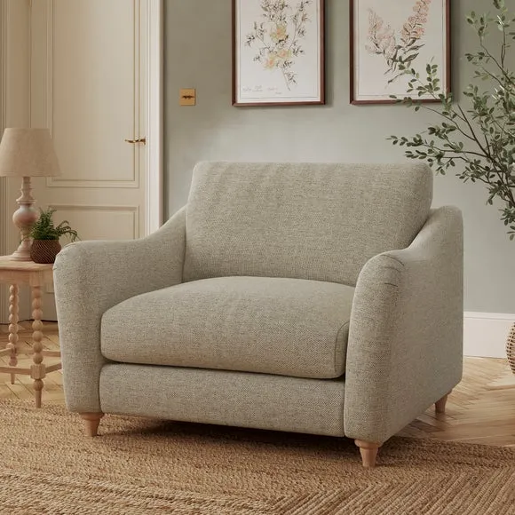 Hattie Basket Weave Snuggle Sofa