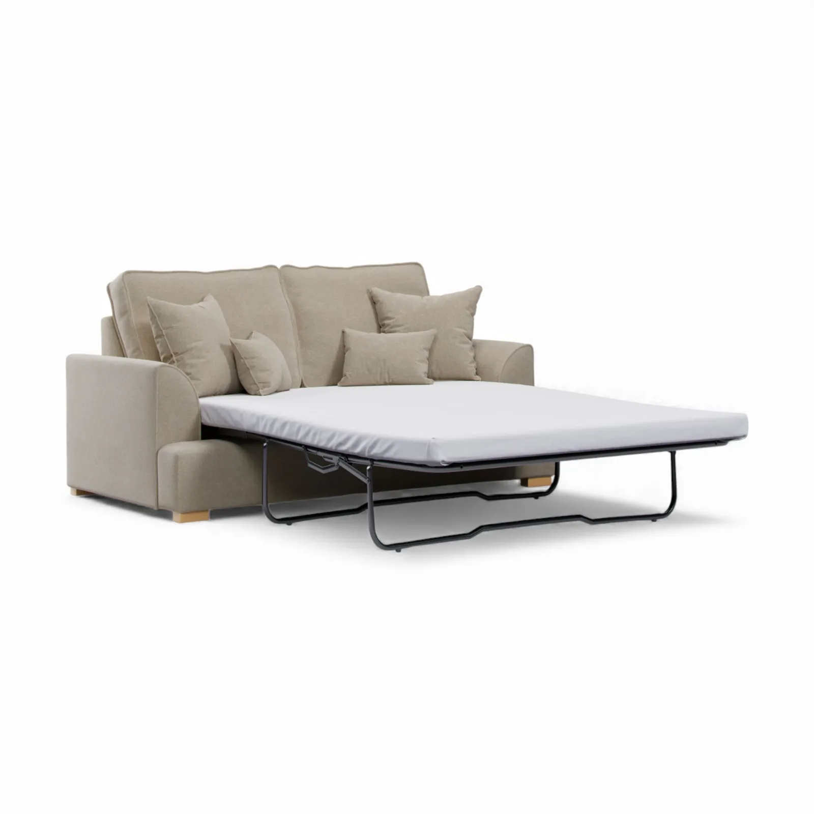 The Great Sofa Company Ophelia Chenille Sofa Bed in Stone 2