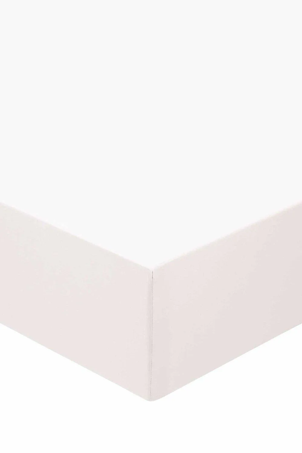 Murmur ' 1000TC' Plain Dye Fitted Sheet in White