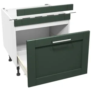 Wickes Ohio Forest Green 600mm Belfast Sink Unit 2