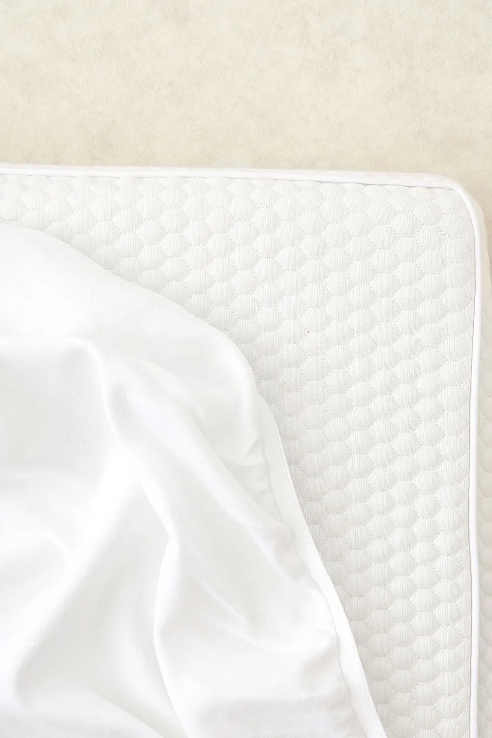 The Tiny Bed Company Premium 100% Cotton Fitted Sheet To Fit Ikea Cot 160 x 70cm in White