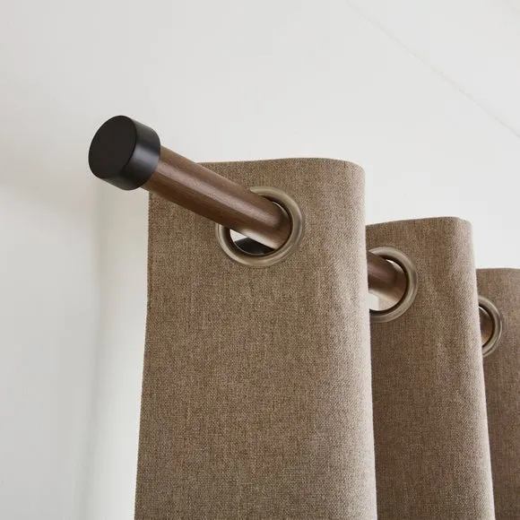 Trinity Wrapped Fixed Metal Curtain Pole 3