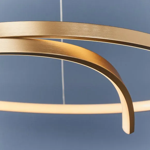 Vogue Curl Ceiling Light 5