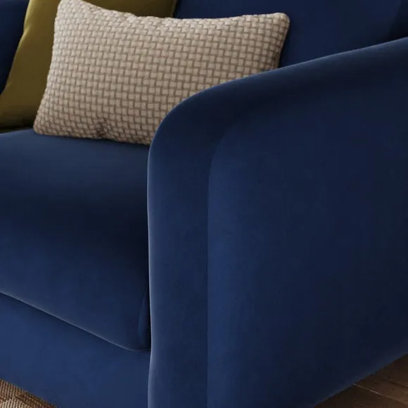 Luca Matte Soft Velvet Snuggle Chair 5