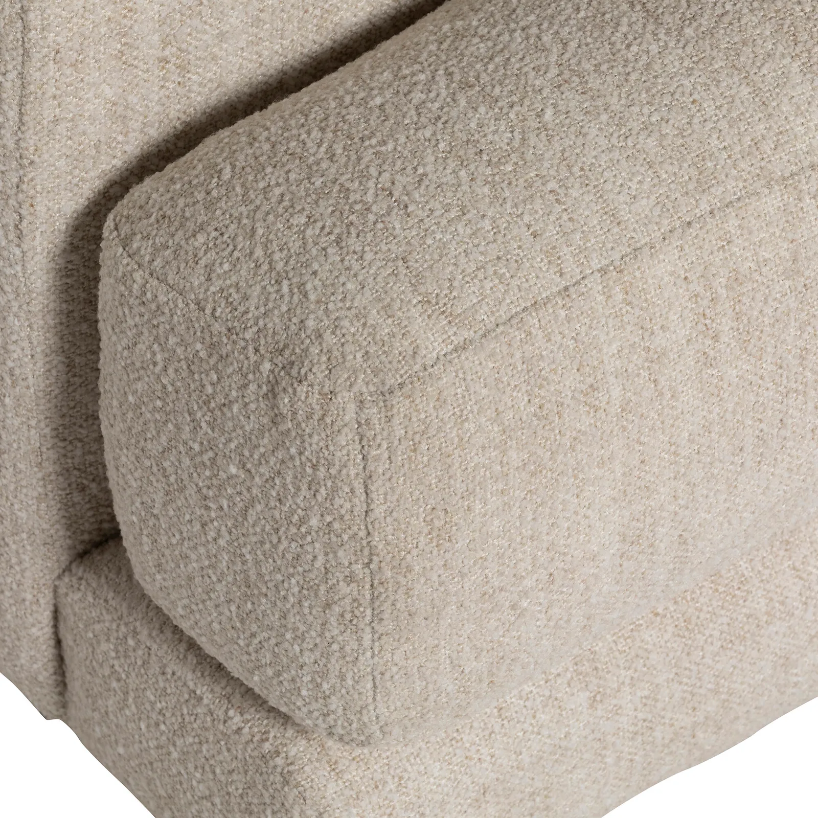 Lomax 1 Arm 1 Seater Modular Sofa Rhf, Neutral Fabric | Barker & Stonehouse 4