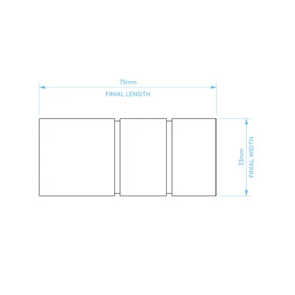 Cylinder Extendable Metal Eyelet Curtain Pole 6