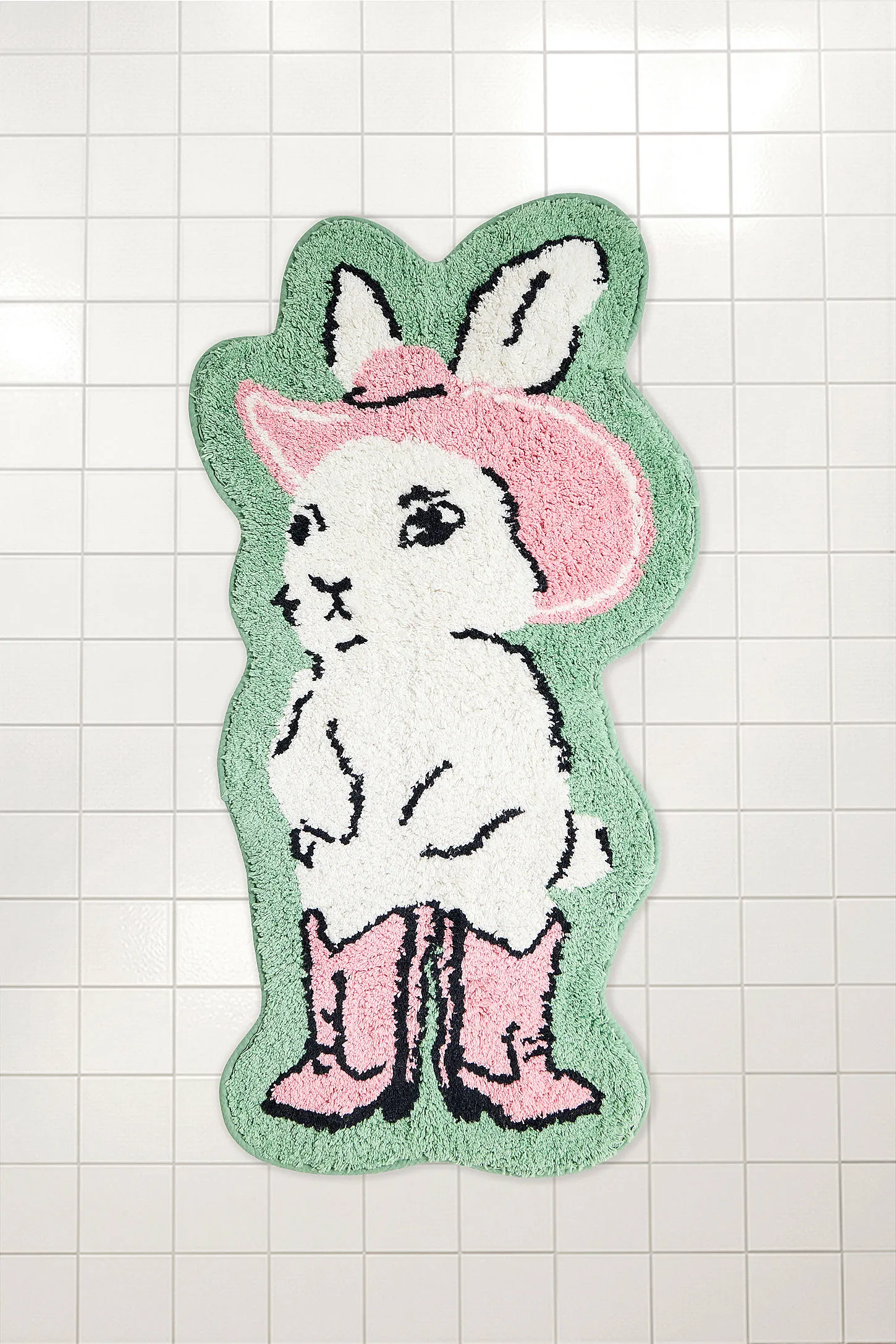 Sassy Bunny Bath Mat 2