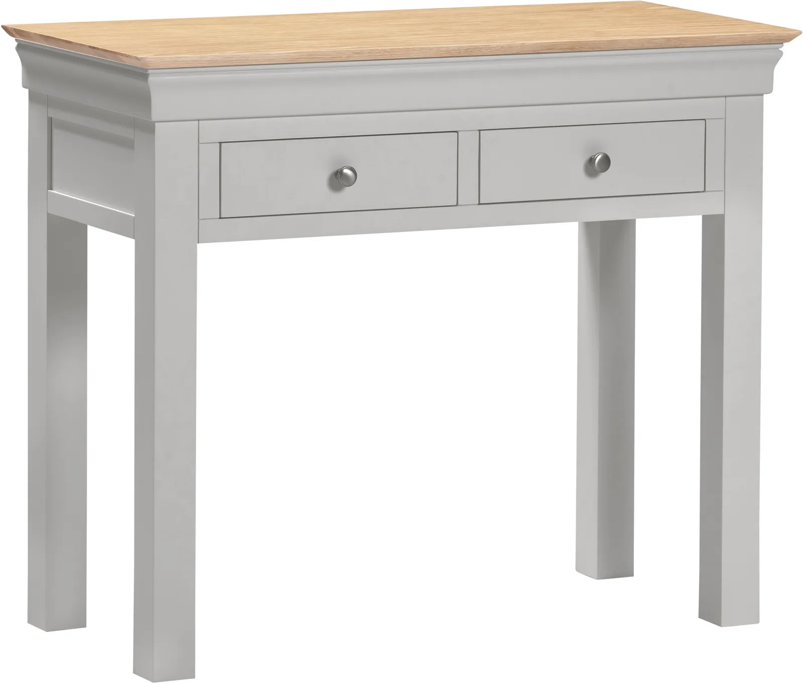 Seconique Bordeaux Console Table (Fully Assembled) in Light Grey 2