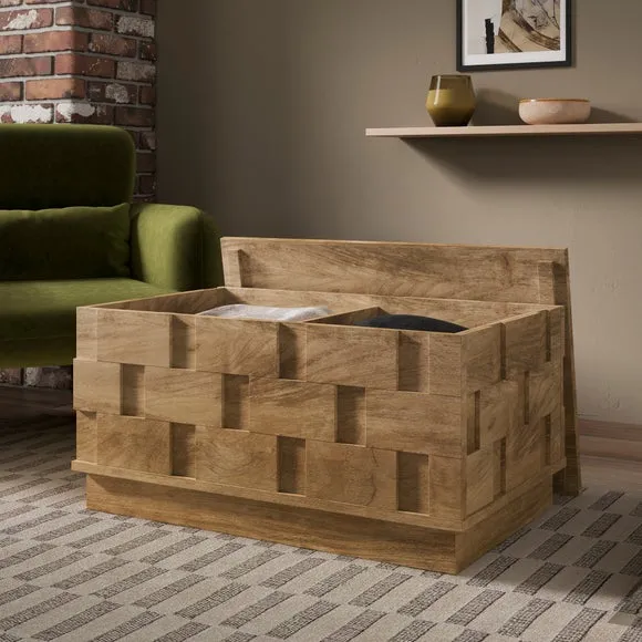 Watson Storage Coffee Table, Wood Effect 2