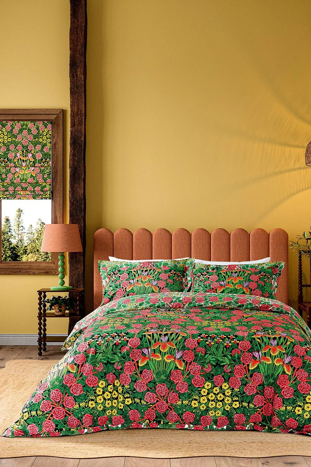 Morris & Co 'Campanula' Cotton Duvet Cover Set