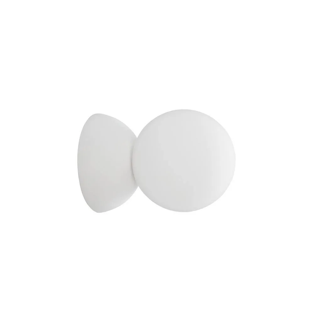 Netlighting Zero Wall Lamp White Gypsum Opal Glass LED G9