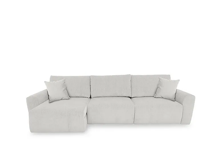 Gemini Fabric 3 Seater Power Glider Sofa with Left Hand Facing Chaise Storage