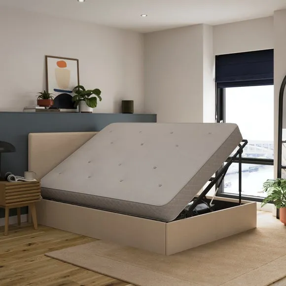 Olton Textured Side Lift Ottoman Bed Frame 2