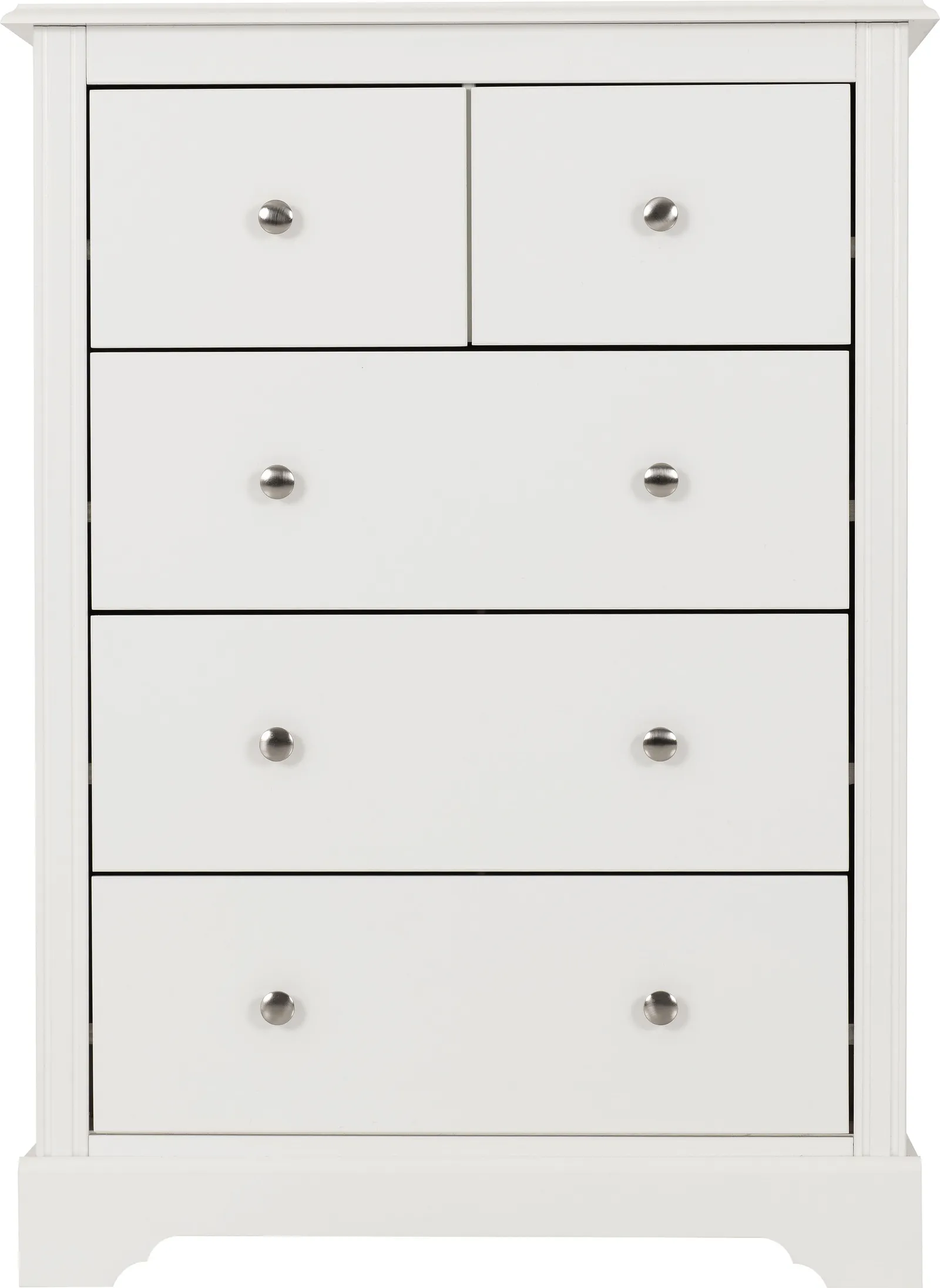 Seconique Stratford 3+2 Drawer Chest in White 4