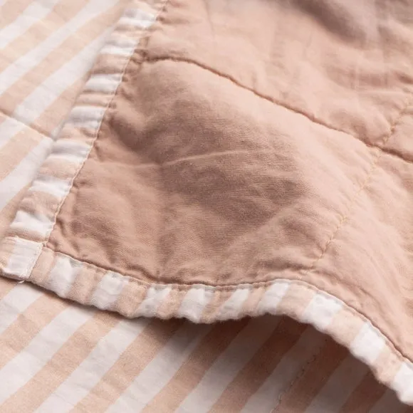 Yard Hebden Stripe 100% Cotton Bedspread 2